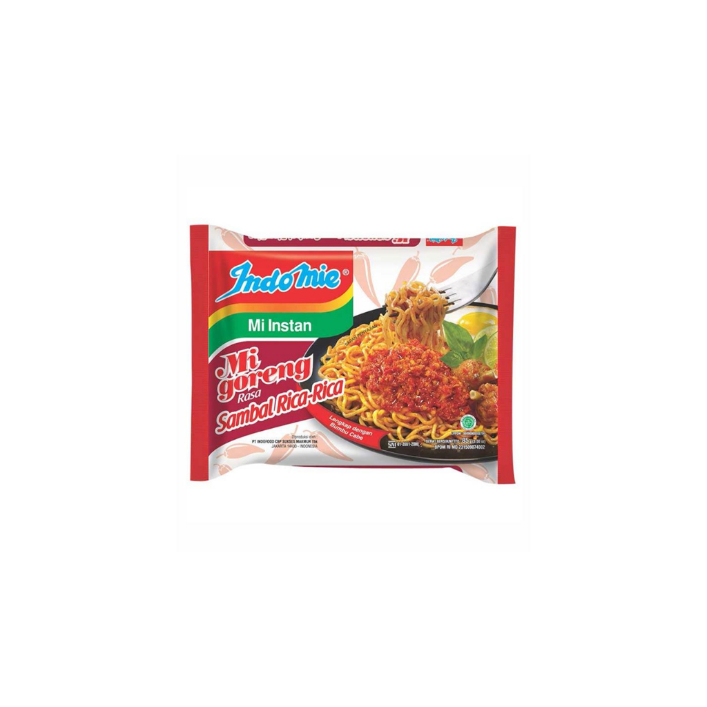 

Indomie Goreng Rasa Sambel Rica Rica 4 pcs [85/gram]