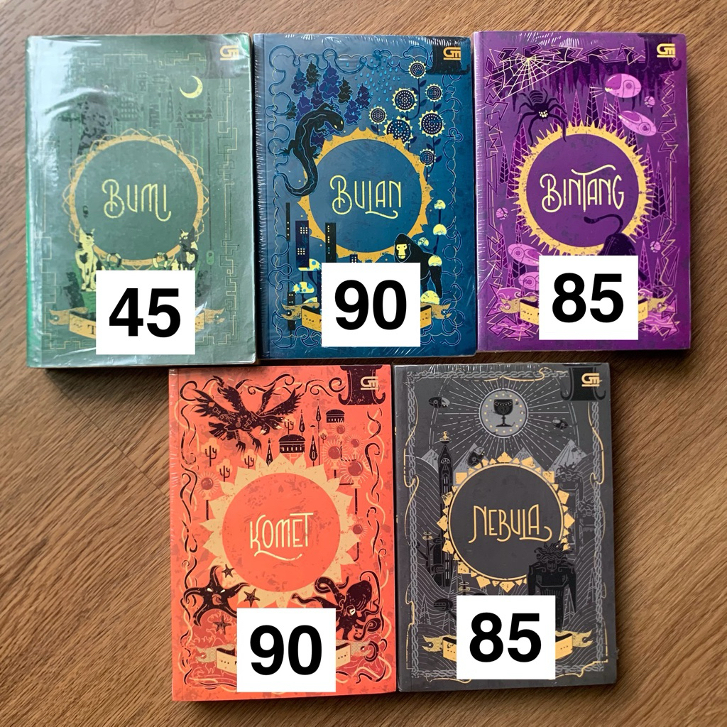 [clearance sale] bumi series novel sealed unsealed