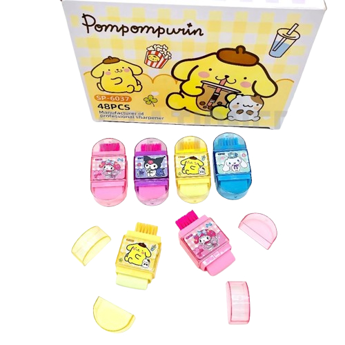 

RAUTAN 6037 SANRIO 3in1 + STIP + BRUSH / OROTAN PENSIL / PENGHAPUS + SIKAT