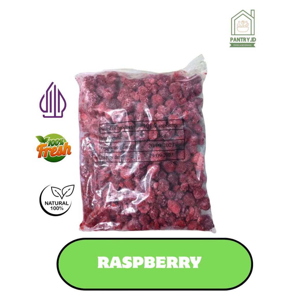

Buah Raspberry Beku | Frozen Raspberry 500gram