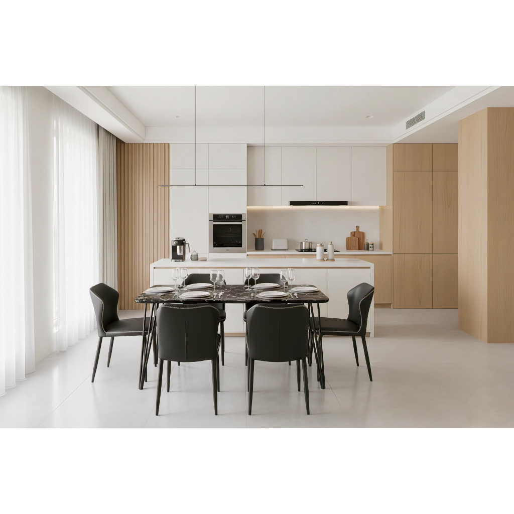 MEJA MAKAN P132 - MEJA MAKAN MINIMALIS K6 - GRATIS ONGKIR WILAYAH BANDAR LAMPUNG