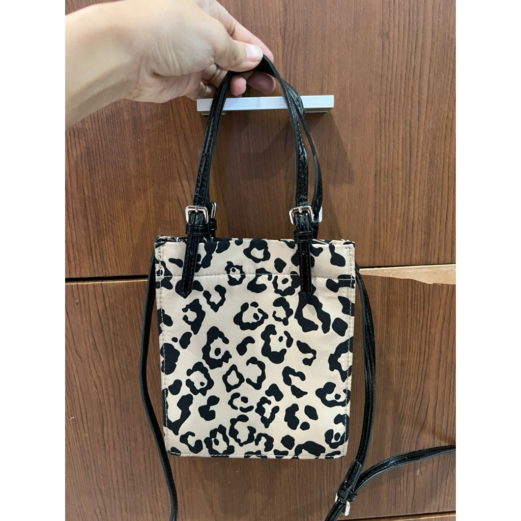 Preloved sling bag tas wanita second tas kanvas tas animal print