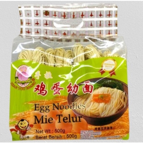 

Mie Telur Xian Tou Brand Egg Noodles 500 Gram