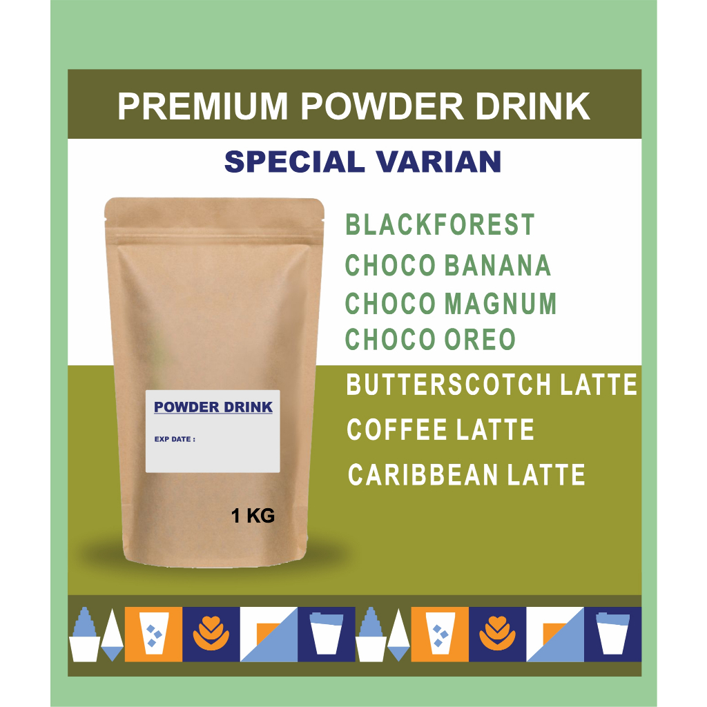 

Bubuk minuman Powder Drink Special ORDER 1KG