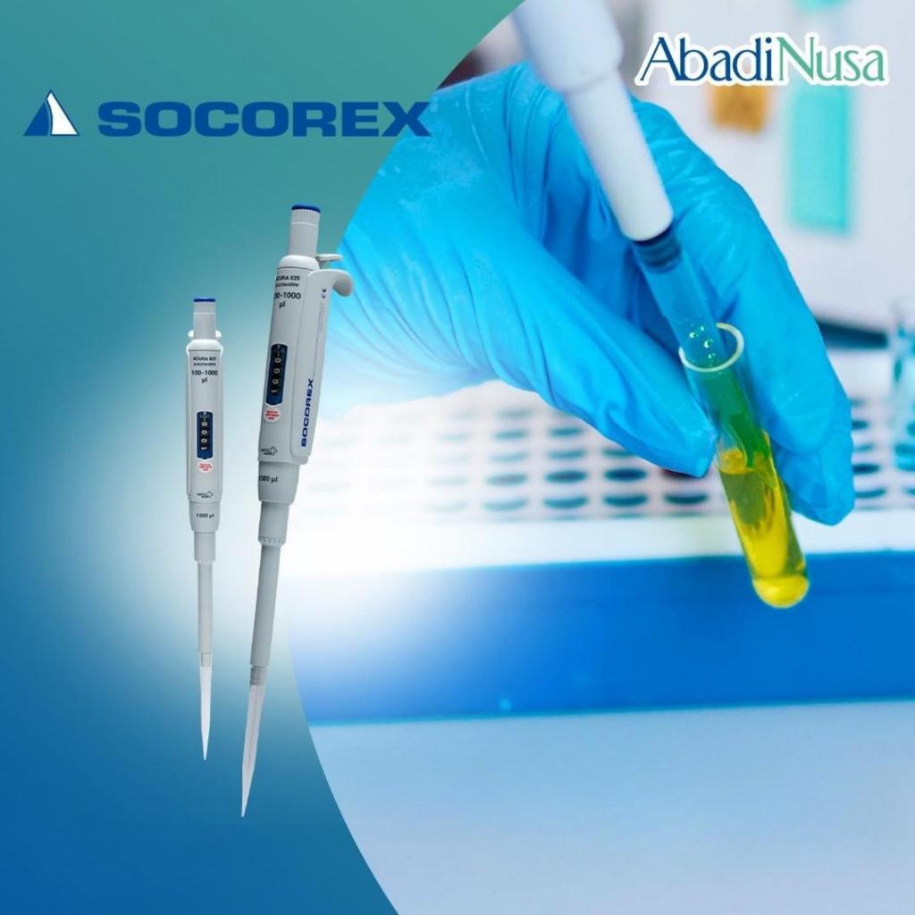 SOCOREX Acura 825 Manual Micropipette with Adjustable Volume