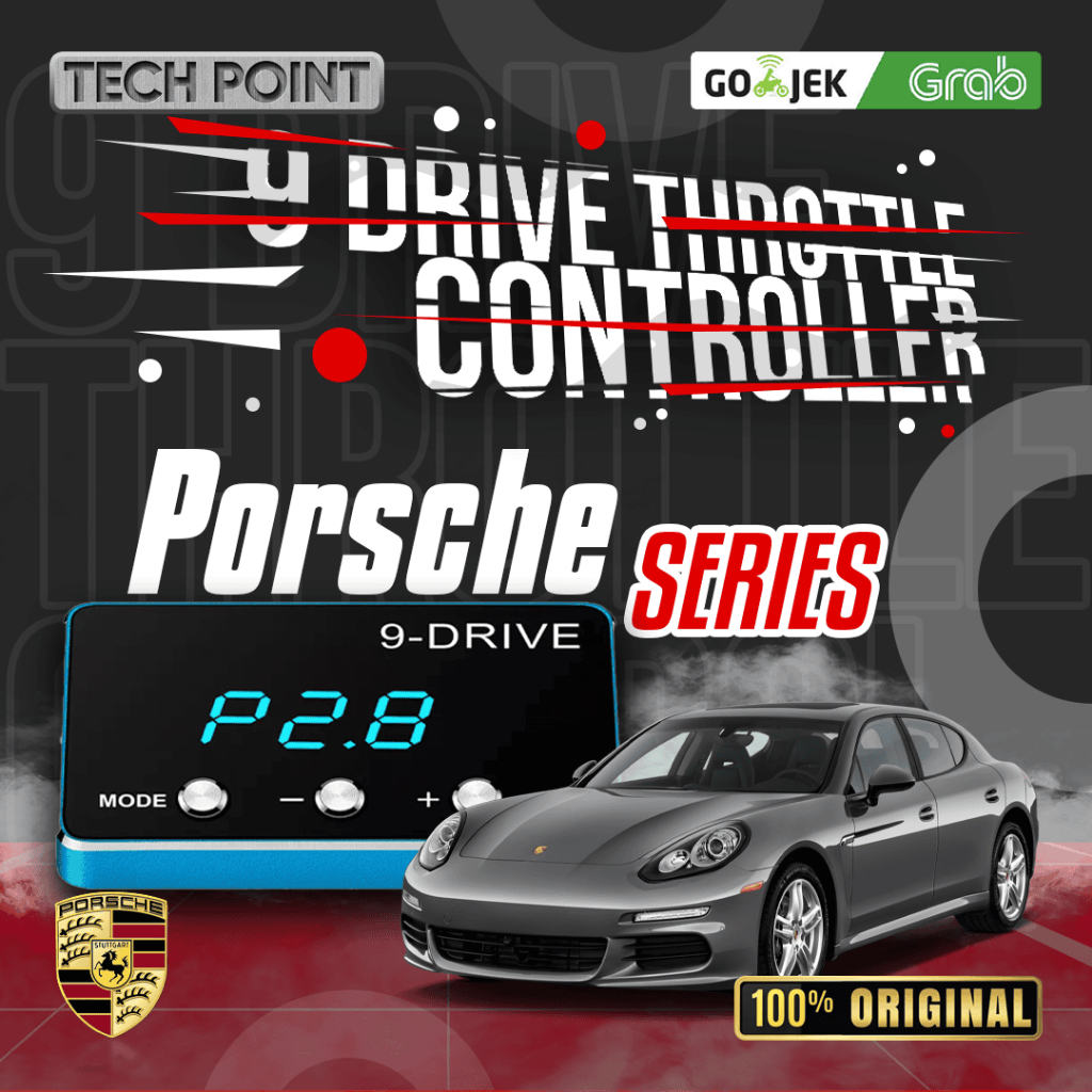 9 Drive Porsche Panamera Race Chip Piggyback Throttle Controller Remap