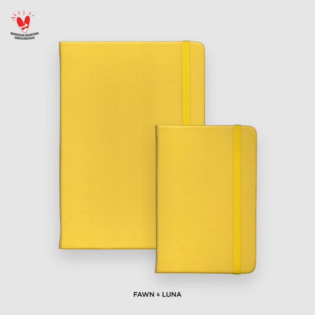 

Fawn & Luna - LEMON DROP - Notebook A5 A6 - Buku Planner/Jurnal/Agenda/Diary/Catatan