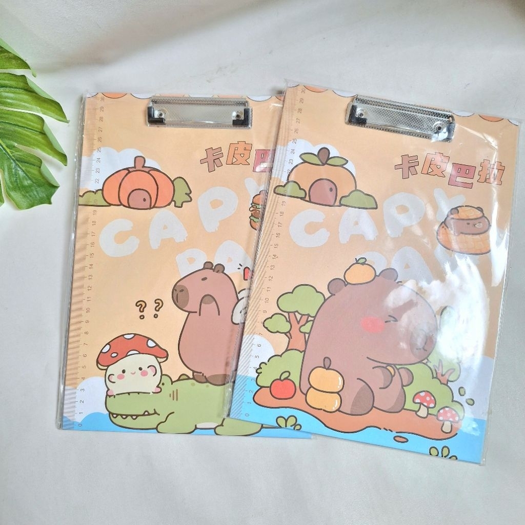 

(A4) CLIPBOARD LABUBU CAPYBARA/ PAPAN JALAN ALAS UJIAN KARAKTER