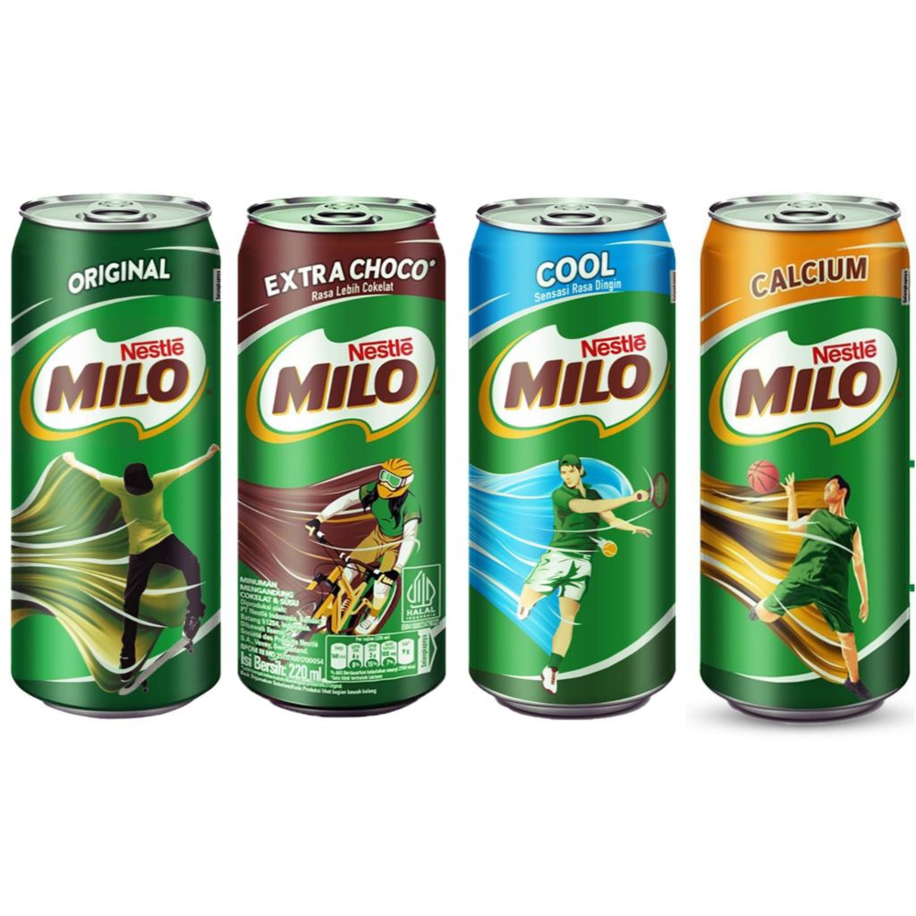 

(instant saja) MILO Activ-Go minuman coklat Kaleng original extra choco cool calcium