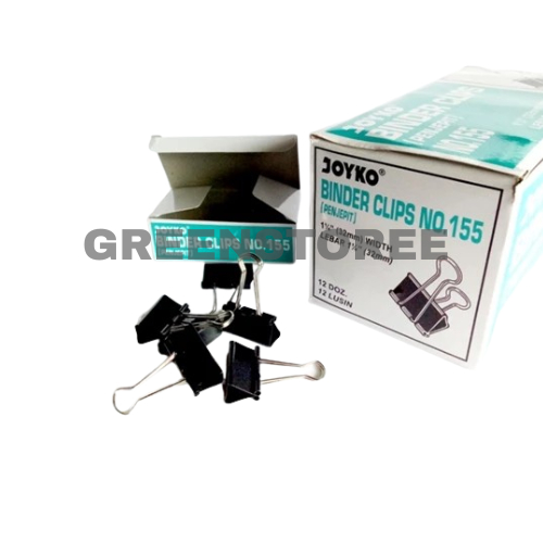 

BINDER CLIP NO. 155 1 PACK (12Pcs)