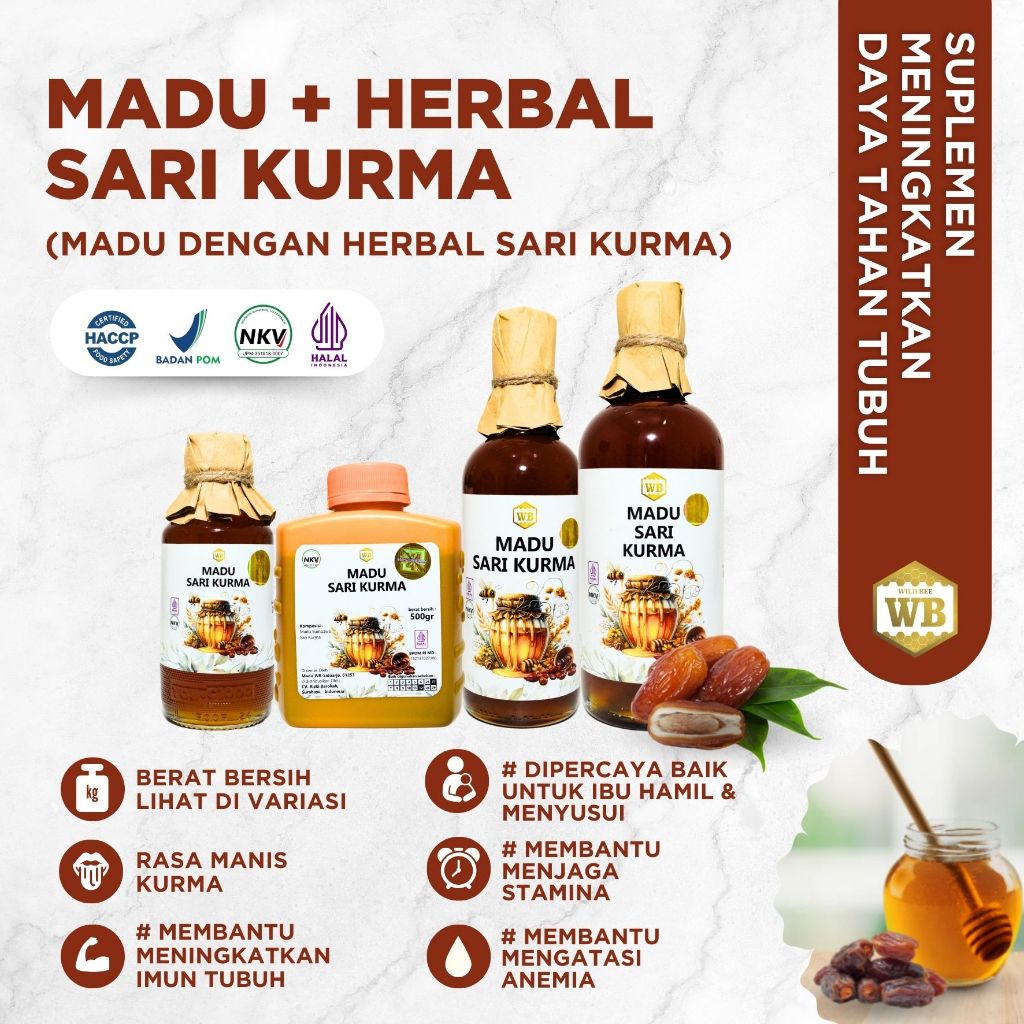 

[PROMO] Madu Sari Kurma - Garansi 100 % Madu Asli