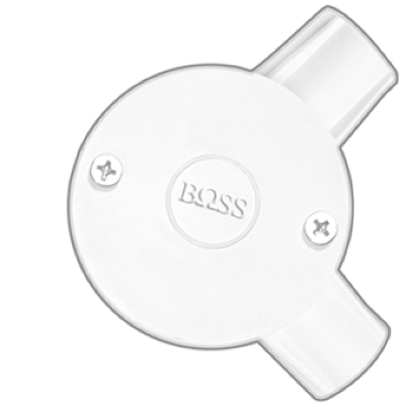 2 Lubang BENGKOK L ANGLE 20mm T Dus Pipa BOSS / T Doos BOSS / T Doos Pipa BOSS 2 Lubang BENGKOK L AN