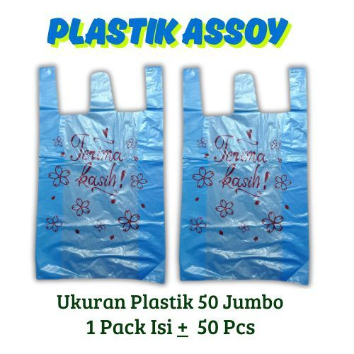 Plastik Asoy Laundry Thank You Ukuran Jumbo Cap Steamboat 1 Kg