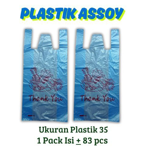 Plastik Asoy Laundry Thank You ukuran 35 Cap Steamboat 1 Kg