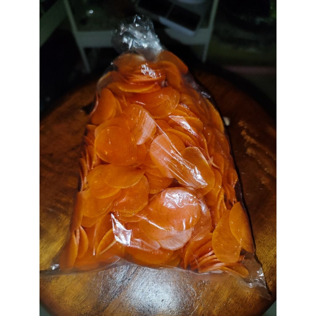 

kerupuk kemplang oren kerupukseblak / oren /jadul 250gr