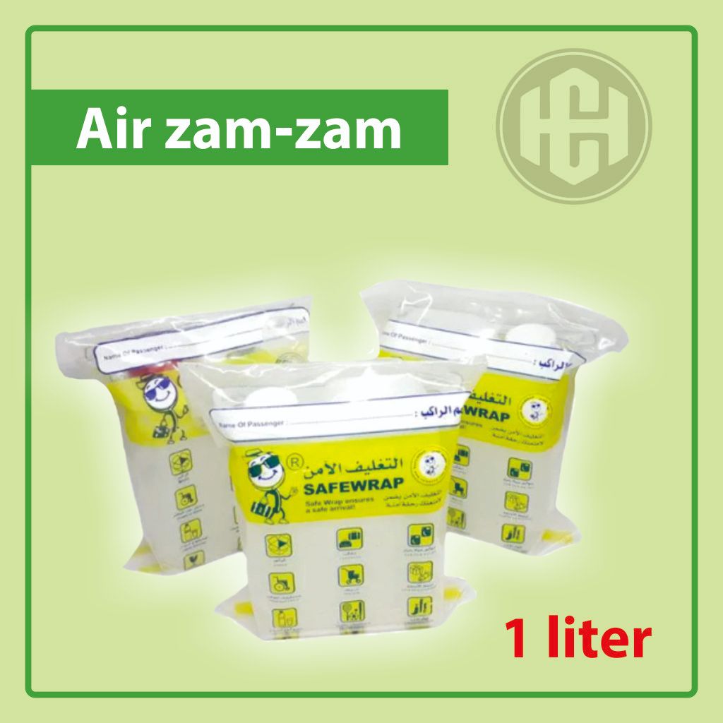 

Air Zamzam 1 Liter 100% Asli Berkah Dan Sehat