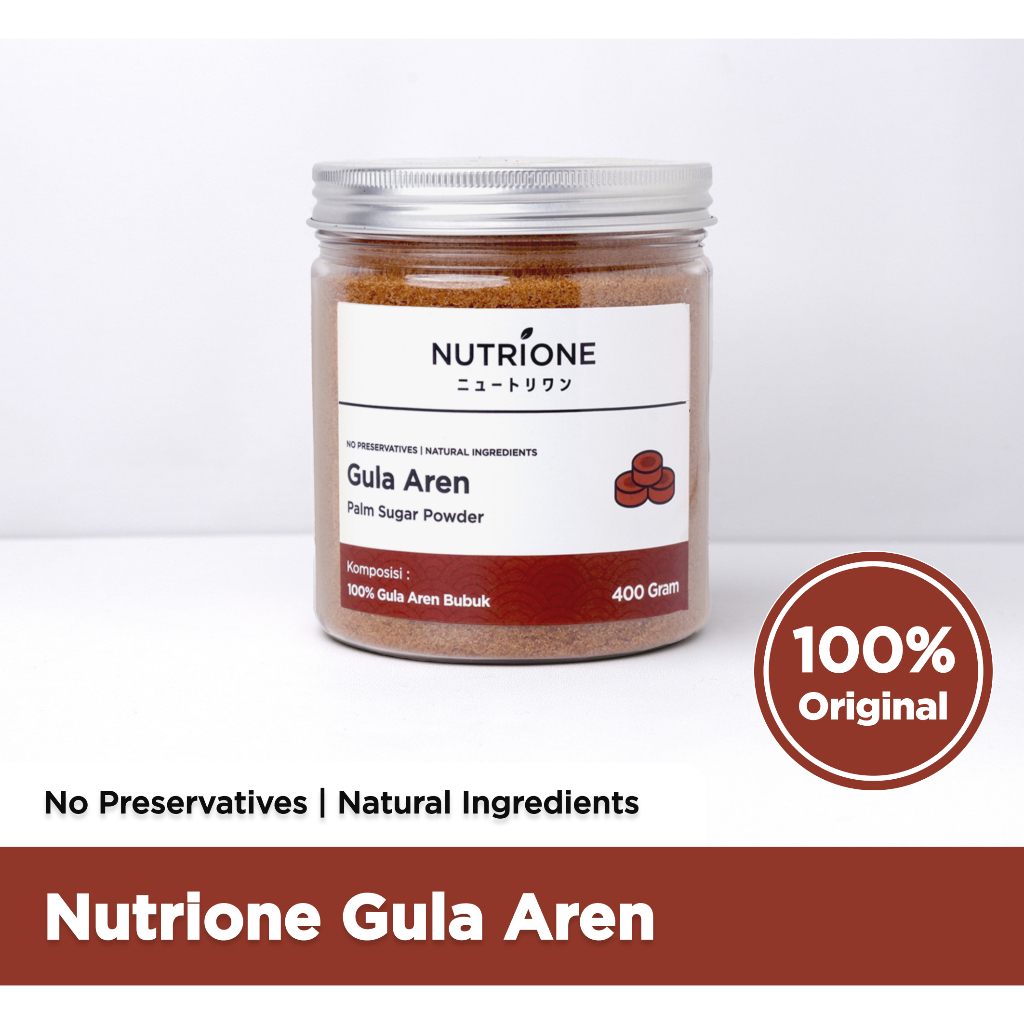 

Gula Aren Bubuk / Palm Sugar Powder Premium Nutrione