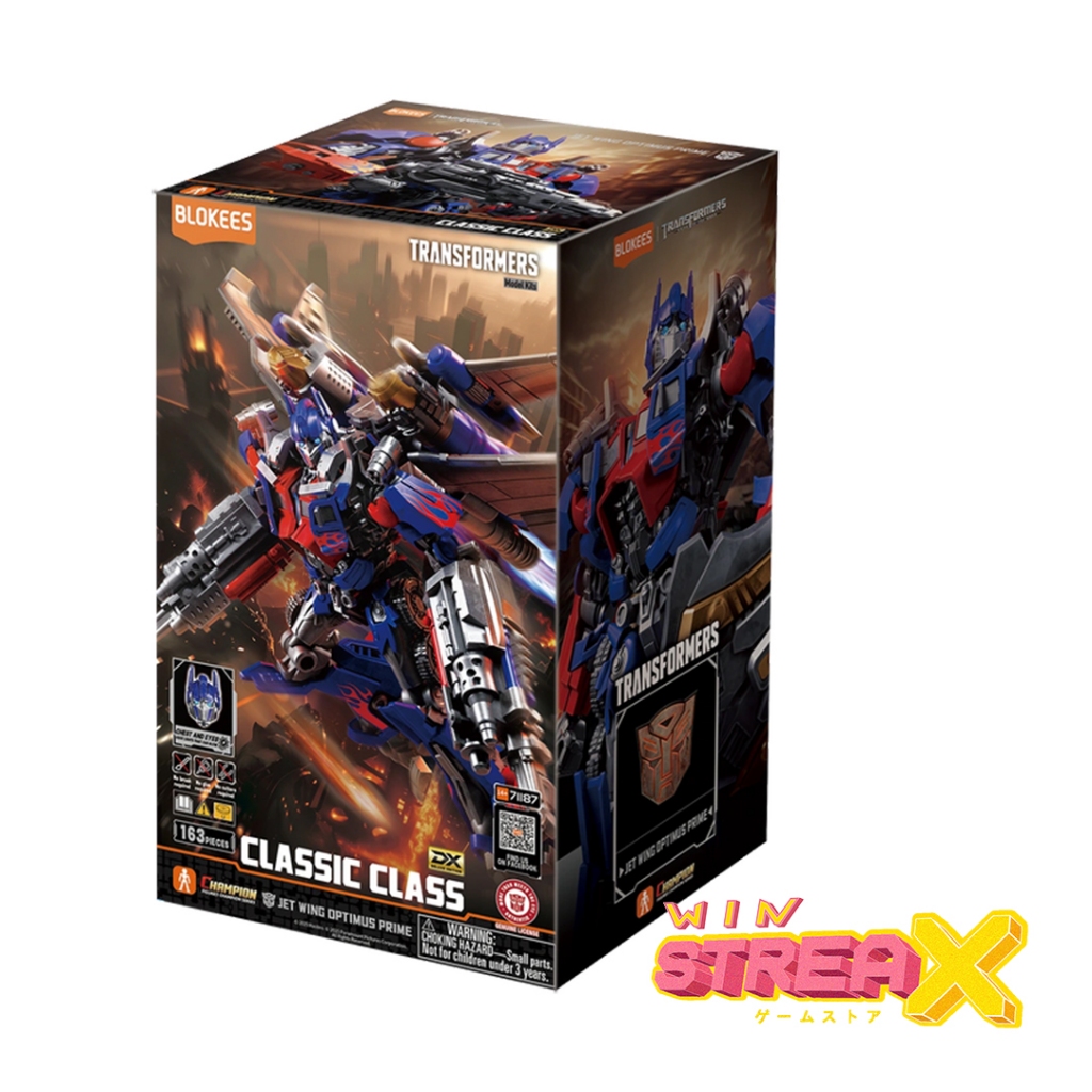 Blokees Transformers Jet Wing Optimus Prime Classic Class Action Figure