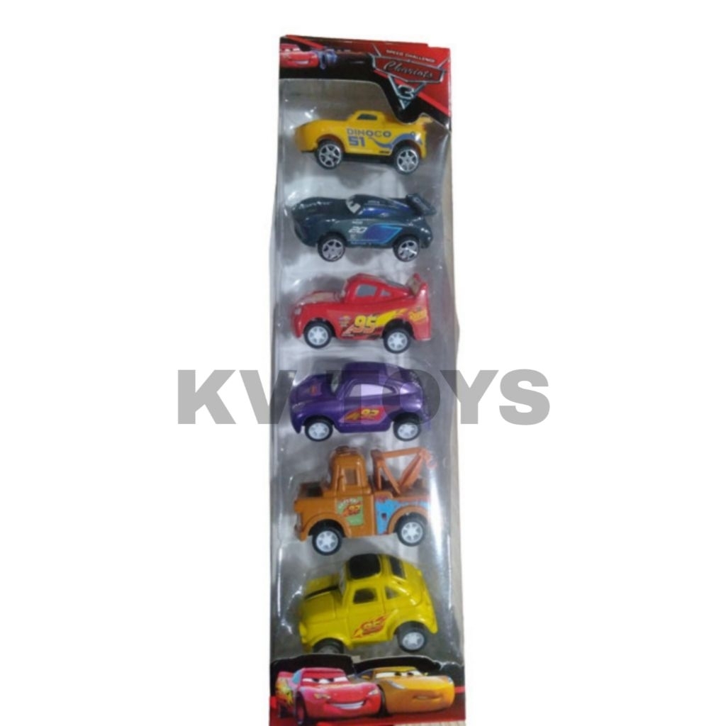 Mainan Mobil Lightning McQueen/Toper Ulang Tahun/Mini Car Lighting McQueeb