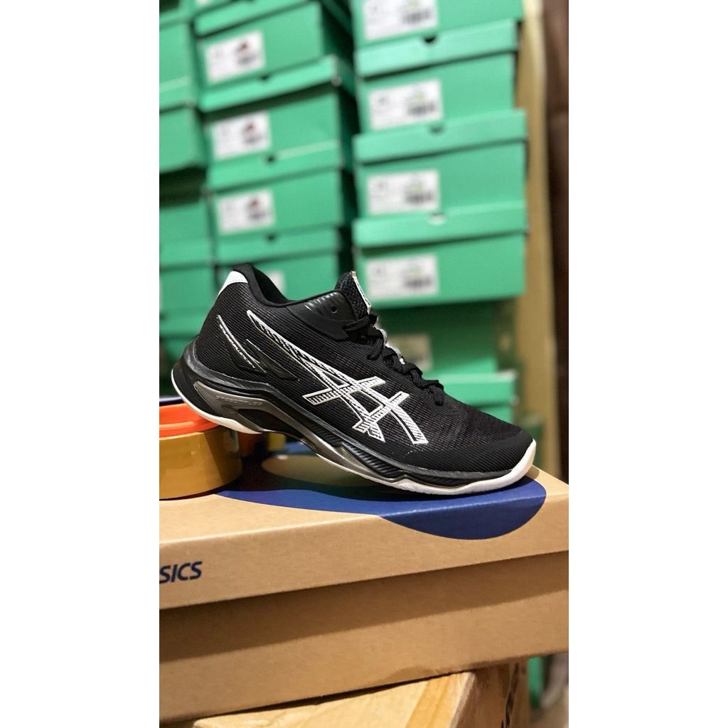 promo sepatu voli asics Netburner 4 MID original 100#