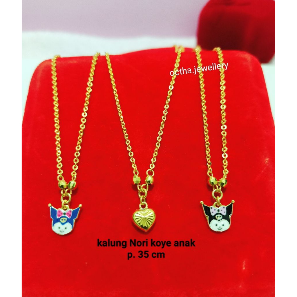 KALUNG ANAK LIONTIN PERAK 925 ASLI