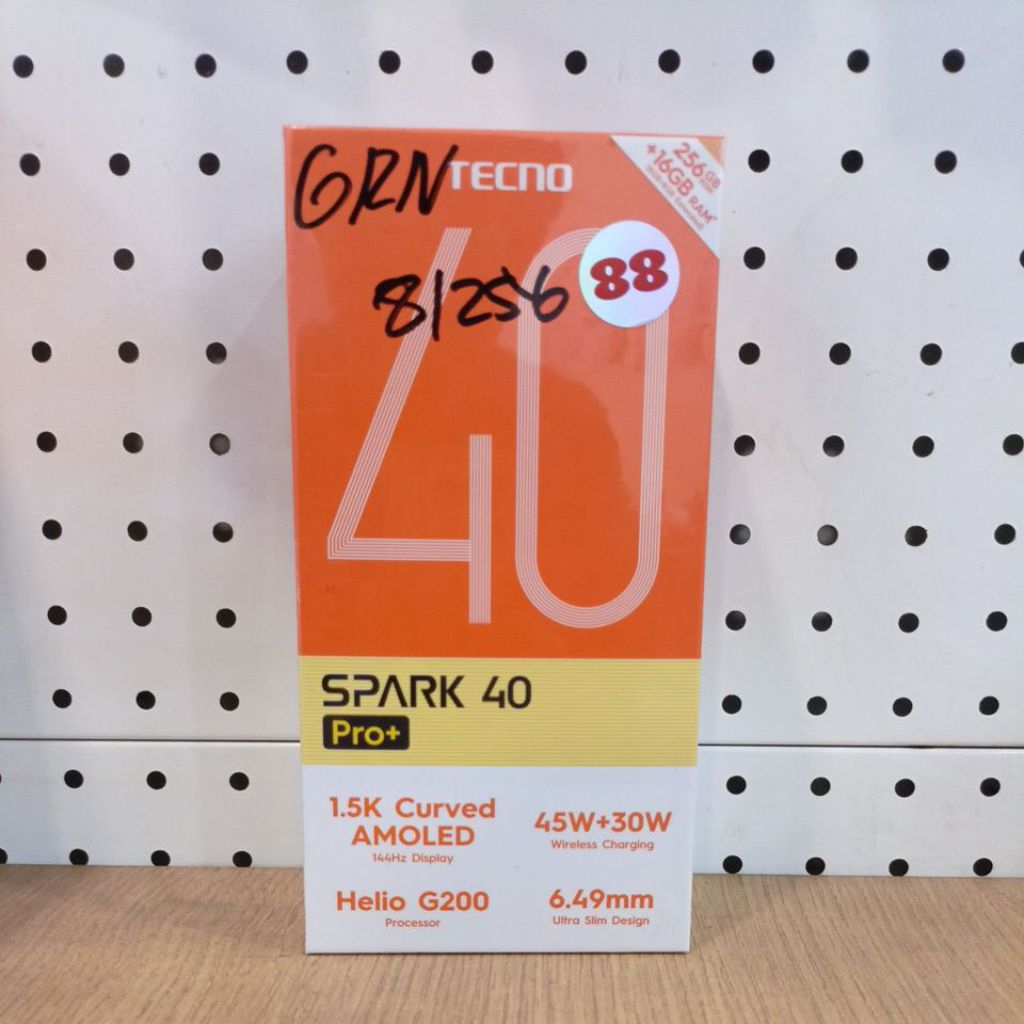 TECNO SPARK 40 PRO+ 8 256 GREEN