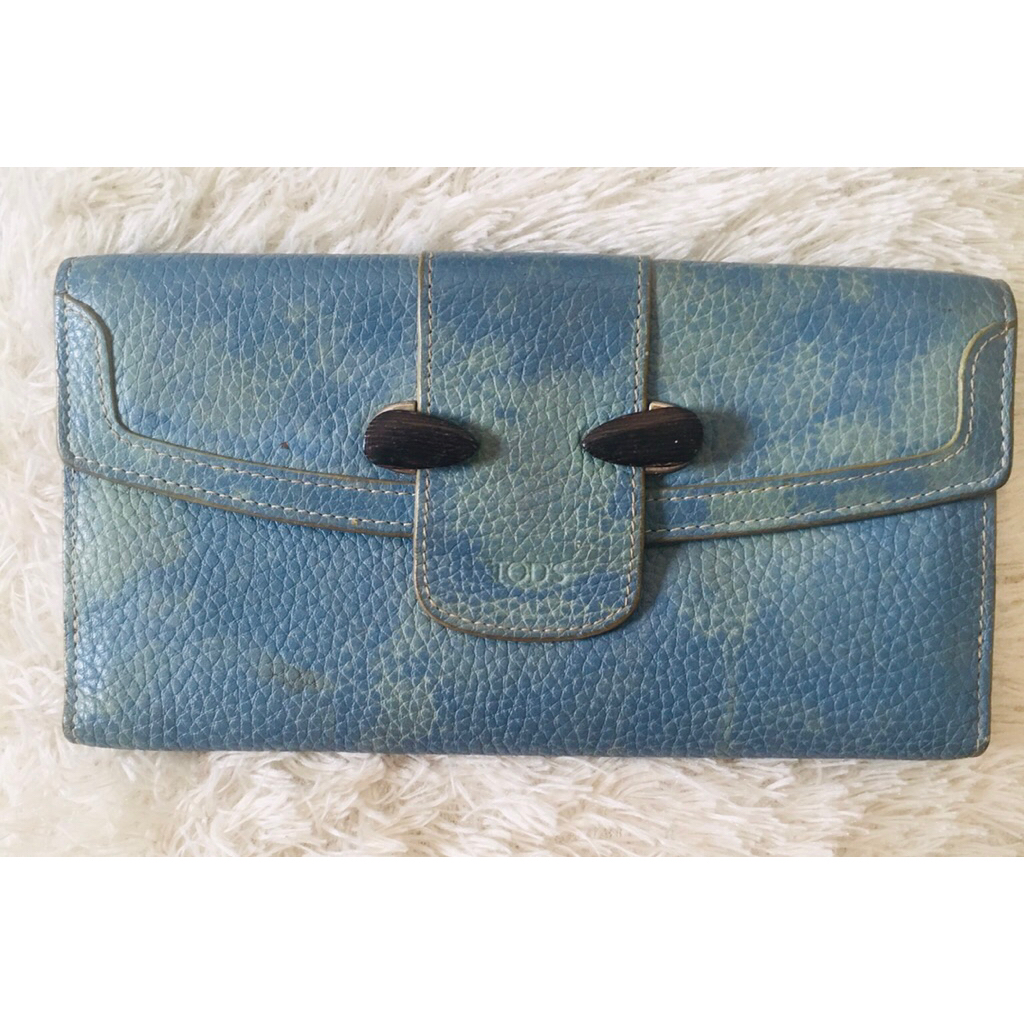 Original Wallet Leather TOD’S Made In Italy Dompet Wanita Preloved Terawat