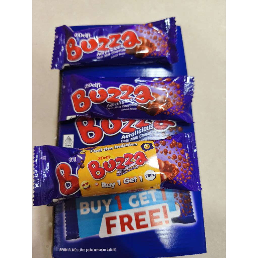 

PROMO DELFI BUZZA BUY 1 GET 1 ( 2X20GR ) HADIAH DI BANDED