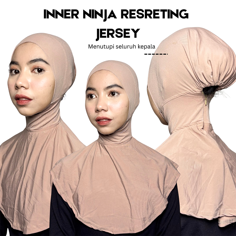 Antem Inner Jersey Ciput Hijab Dalaman Hijab Anti panas Inner Hijab