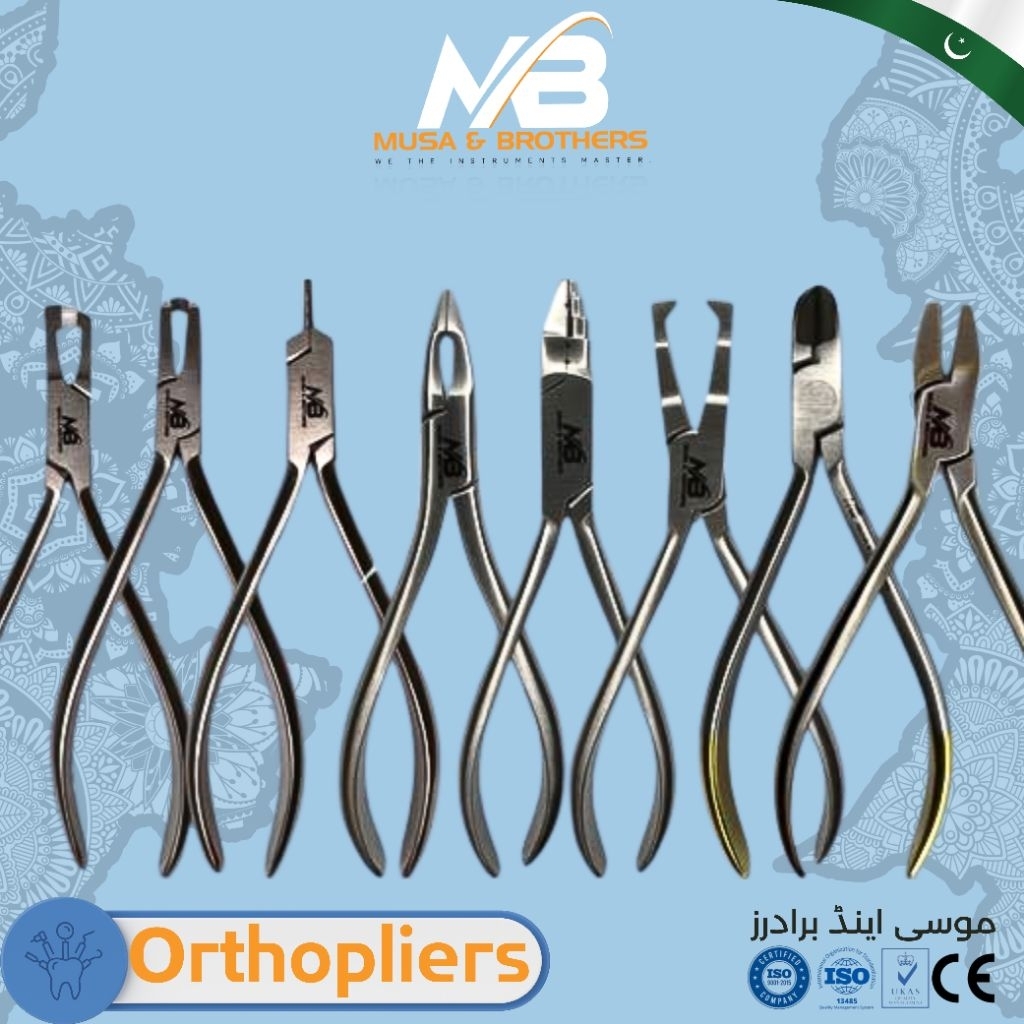 MB Orthodontics Pliers, Tang ortho, adam , band removel, angled removel, ortho hard wire,tang 3 jari
