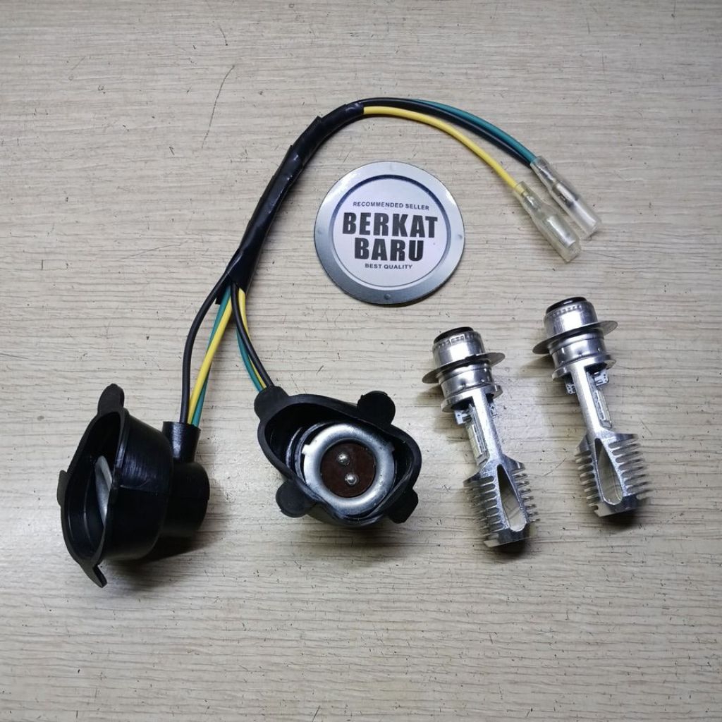 Feting Fiting Cop Bolam Lampu Depan Led Yamaha Jupiter Z Robot Burhan (Termurah Langka)
