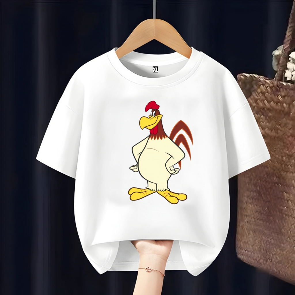 BAJU KAOS ANAK FOGHORN LEGHORN FREE CUSTOM NAMA