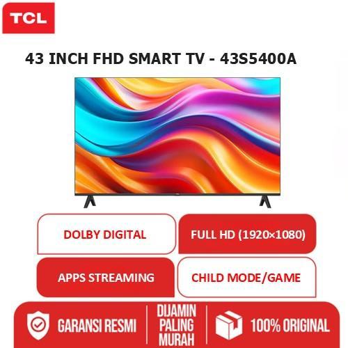 TCL 43 INCH FHD SMART TV - 43S5400A