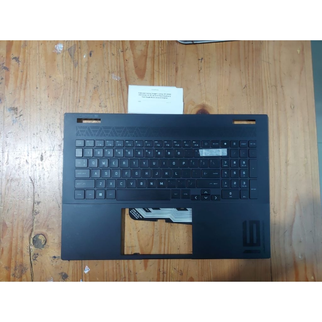 Palmrest Casing Tengah Laptop HP Omen 016 Omen-XG 16 inch Keyboard Test Mati Second Ori