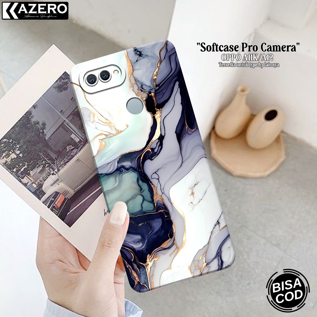 Case Hp OPPO A11K / OPPO A12 Fashion Case Abstrak Silikon Pro Camera Softcase OPPO A11K / OPPO A12 C