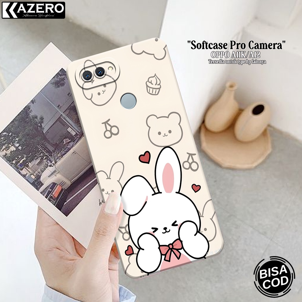 Case Hp OPPO A11K / OPPO A12 Fashion Case Kartun Silikon Pro Camera Softcase OPPO A11K / OPPO A12 Ca