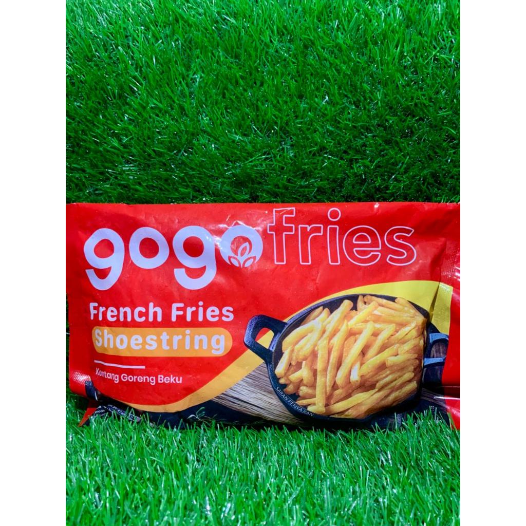 

GOGO French Fries Shoestring 400gr/ Kentang Goreng Halal Enak