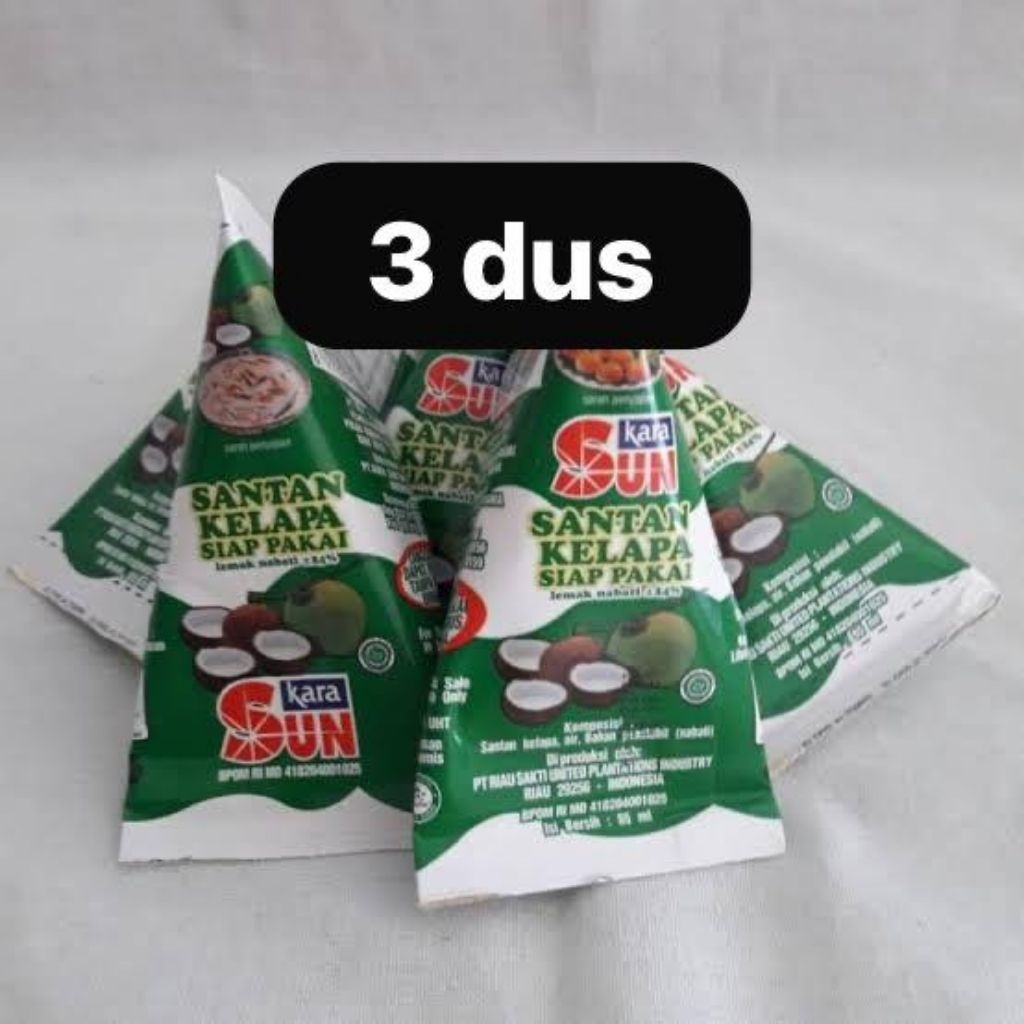 Santan Kara santan Praktis & Kental Seperti Santan Segar