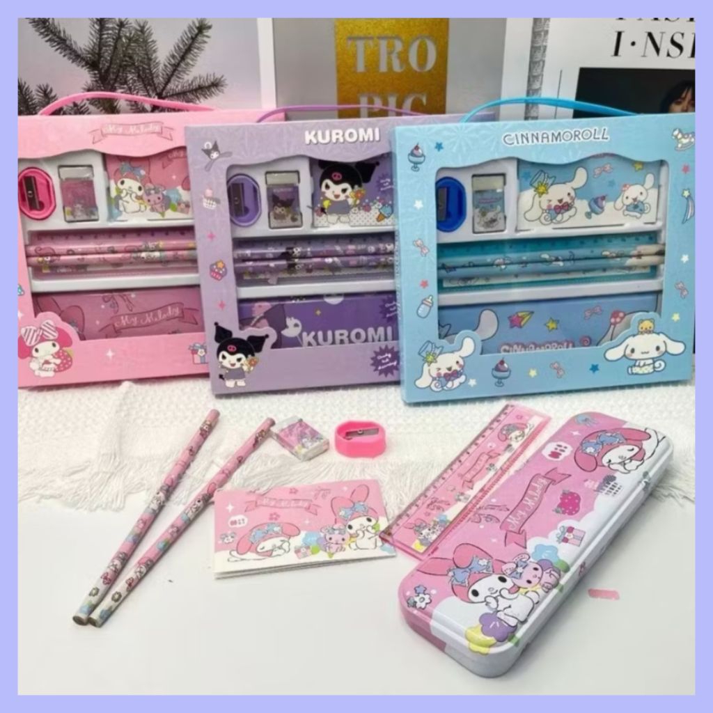 

Paket Alat Tulis ATK Set 7in1 Pensil Set