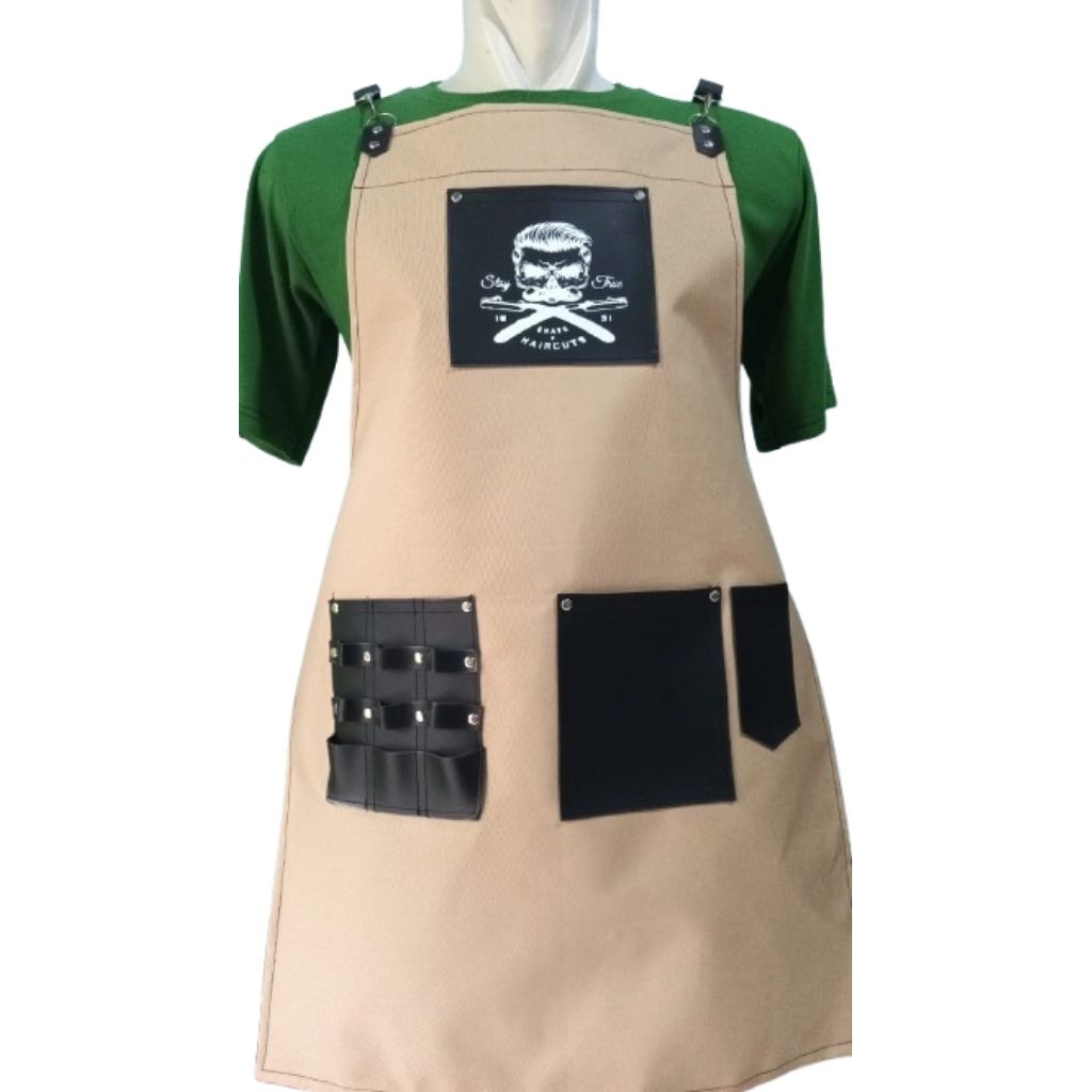 Apron Barista dengan Logo keren kekinian