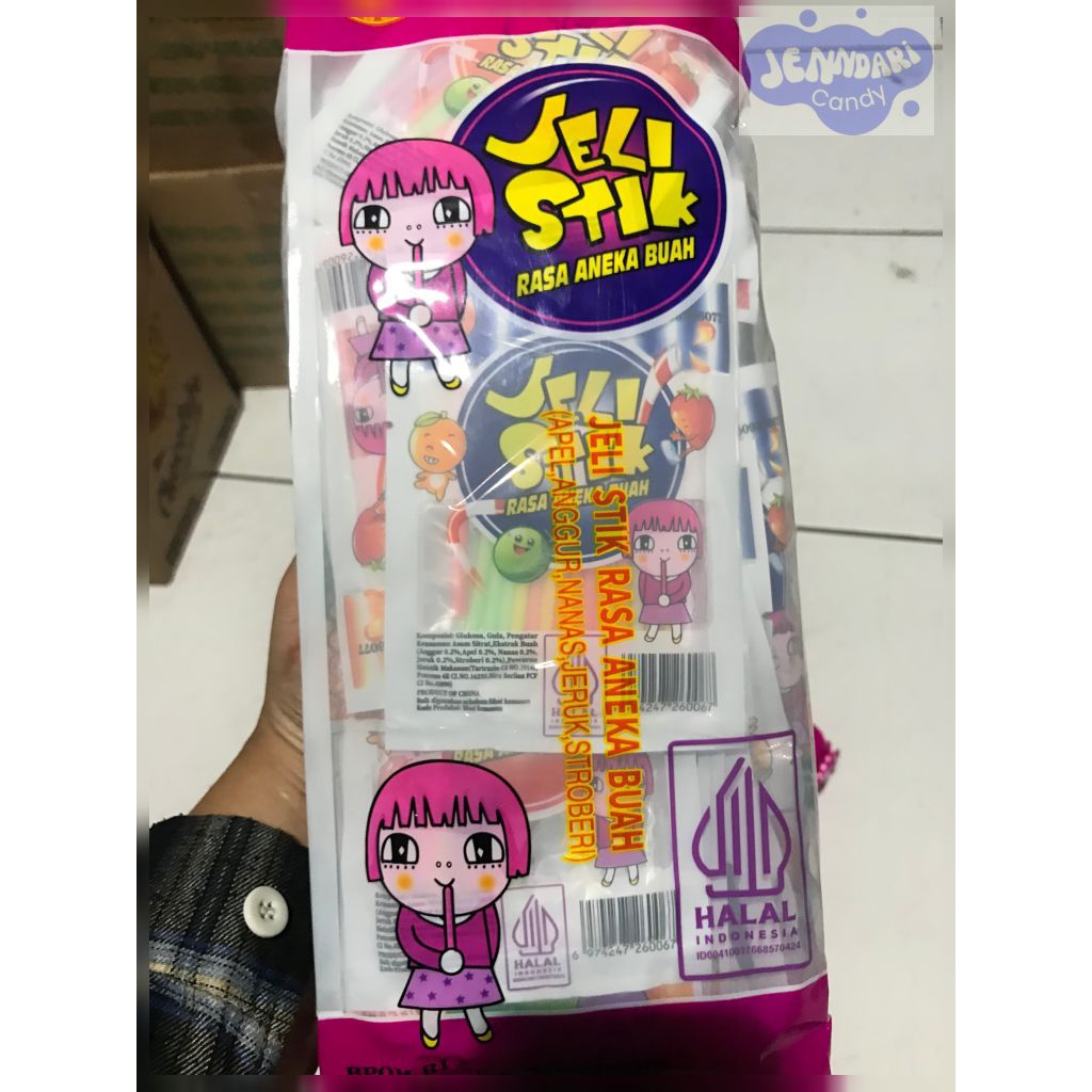 

JELLY STIK PENDEK PAC ISI 50