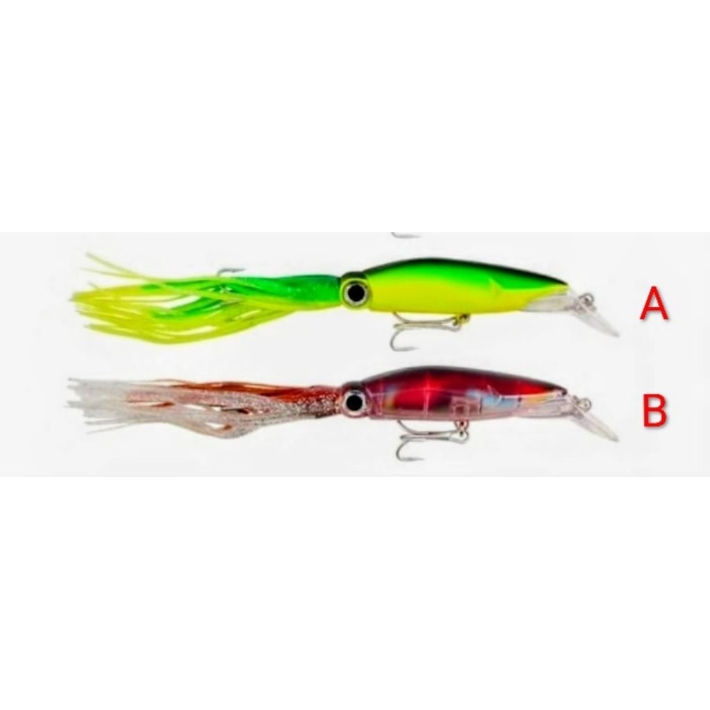 SQUID MINNOW TROLLING BENTUK CUMI KIRIN FISHING