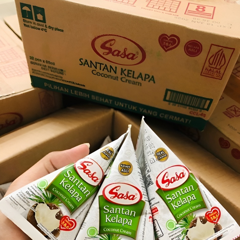 

Sasa Santan 65ml - 1 Dus / Karton x 32pcs Santen Kelapa Cair