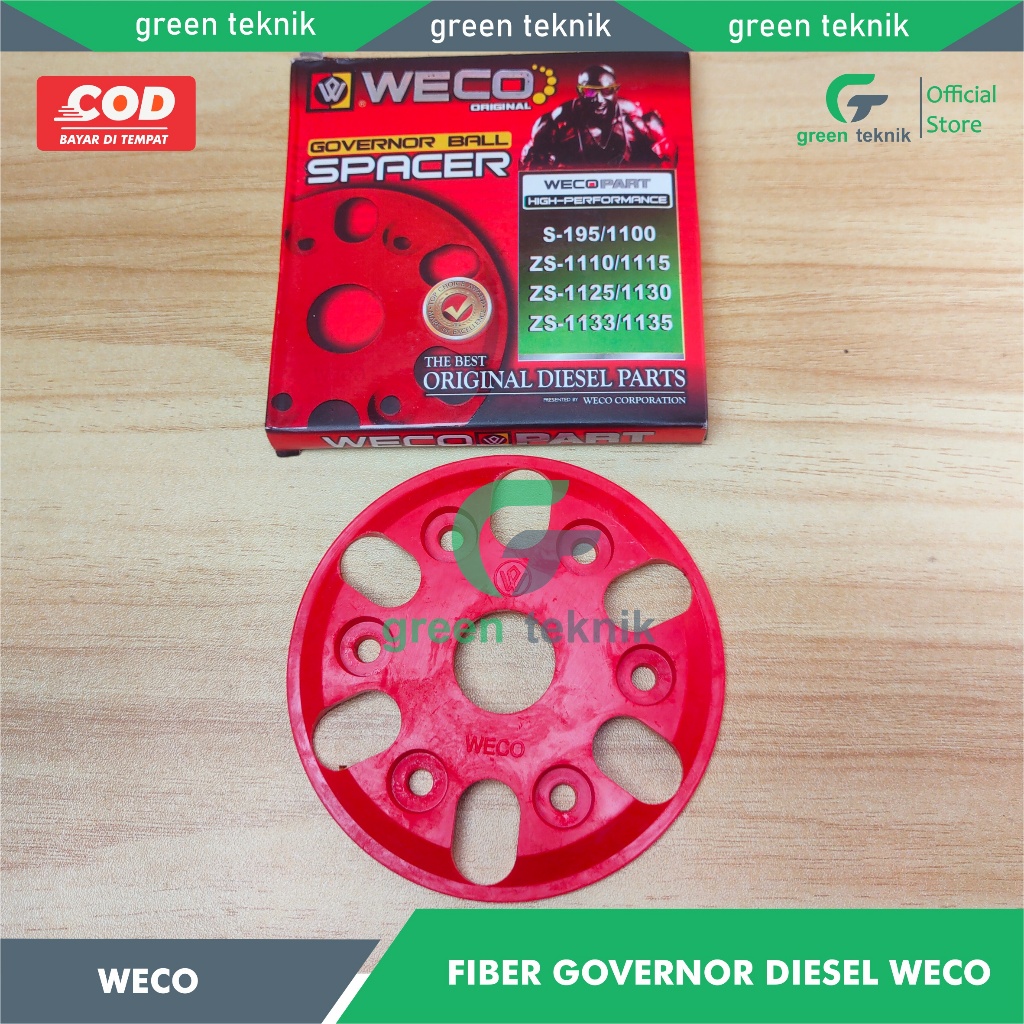 Fiber Governor Diesel S195 S1125 Weco