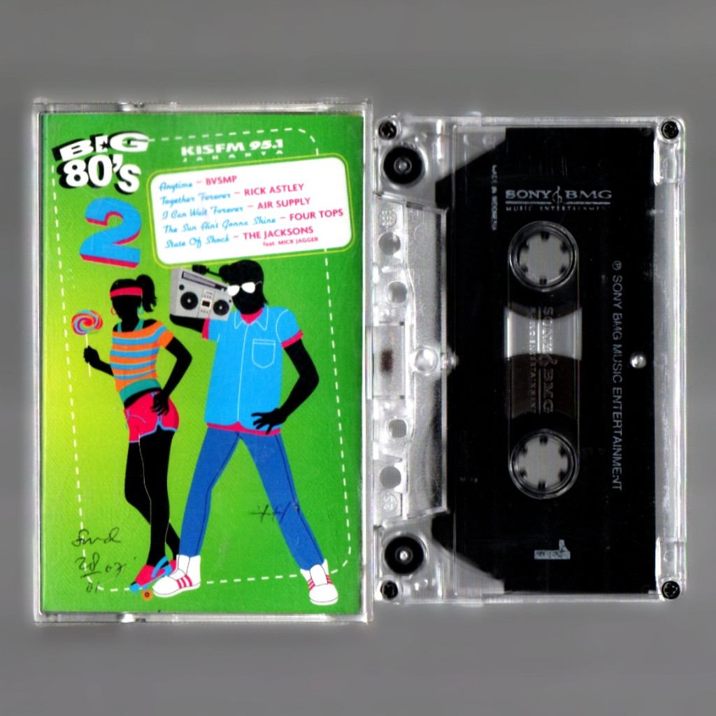 Kaset Pita Kompilasi Barat - BIG 80'S 2 // BVSMP // Air Supply // Rick Astley etc - Tape Tested