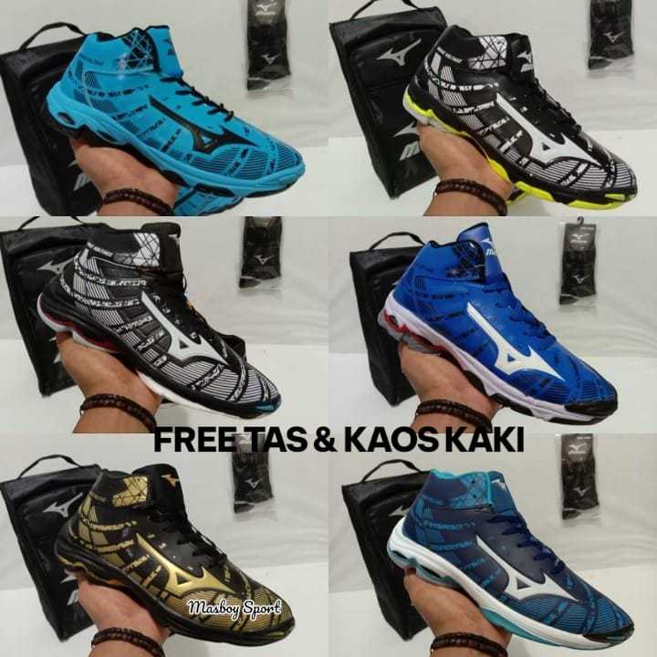 Sepatu Mizuno Terlaris Wave Voltage / Sepatu Olahraga Mizuno Wave Momentum / Mizuno Wave Voltage Low