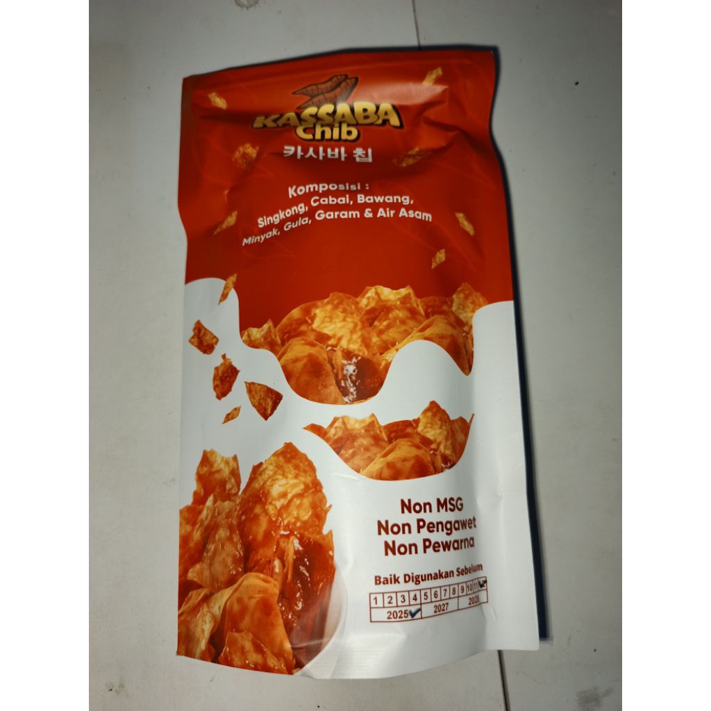 

Kasabba Chib keripik singkong pedas manis