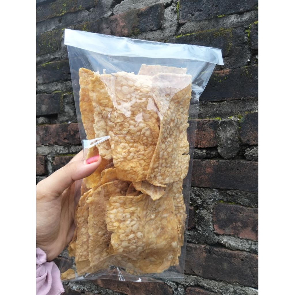 

kripik tempe renyah enak nazril