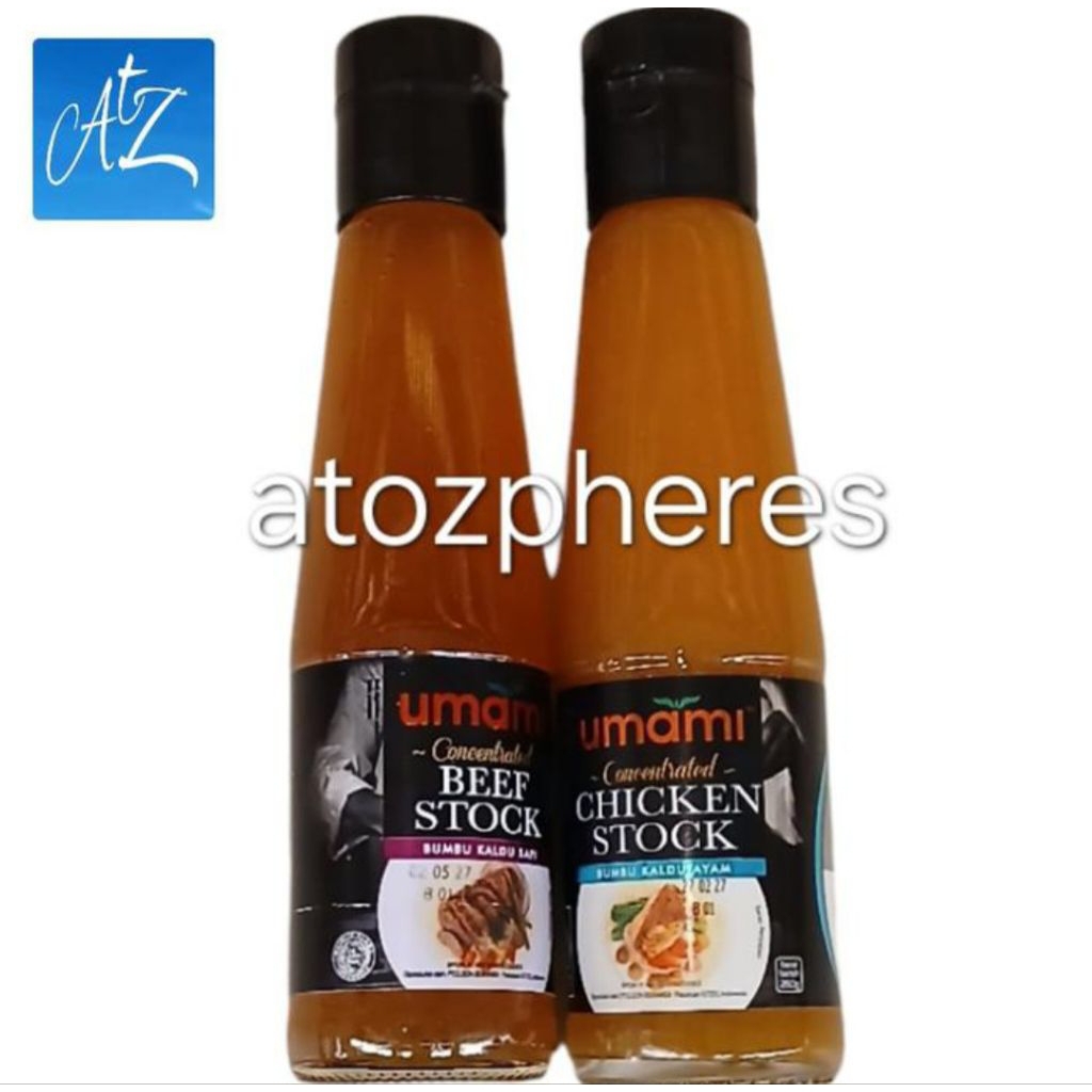 

Bumbu kaldu ayam sapi pekat konsentrat halal MUI umami Concentrated BEEF CHICKEN STOCK 260g