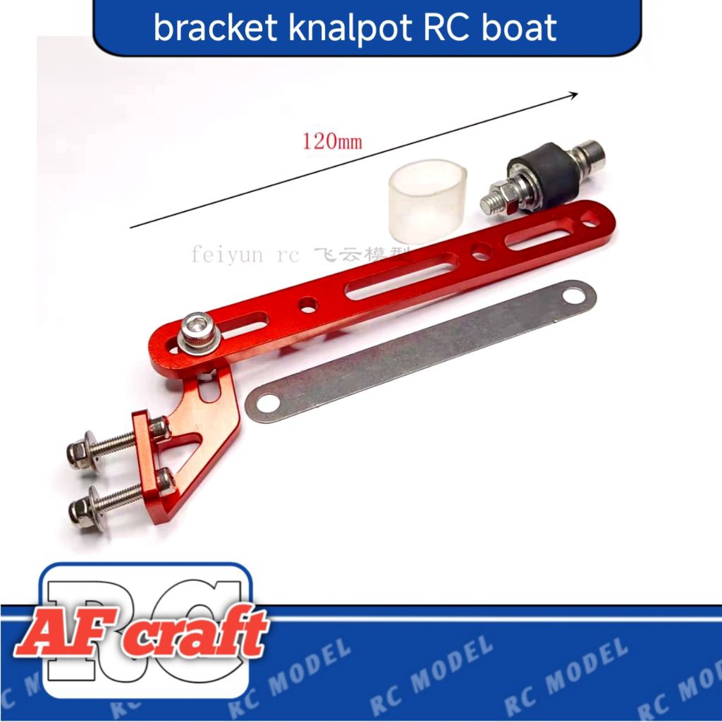 bracket knalpot RC boat engine
